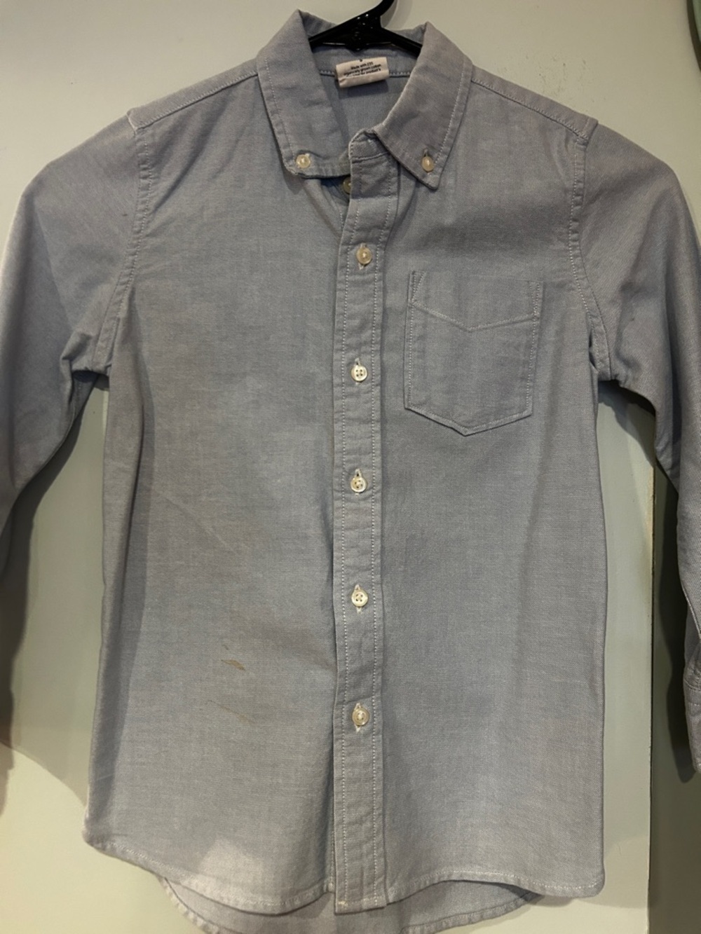 GAP Light Blue Button-Down Shirt for Kids